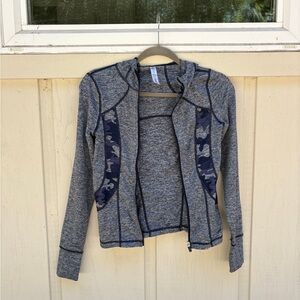 Camo athletic slim fit jacket